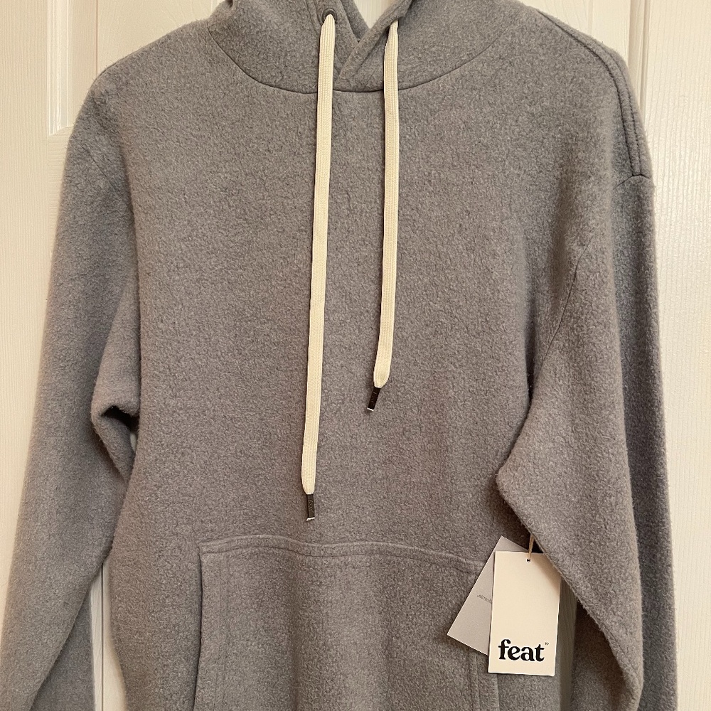 feat sage green sweatshirt